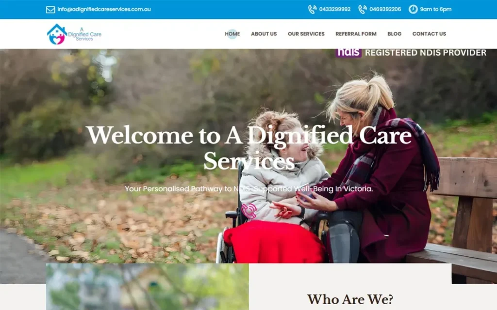 A Dignified Care Services